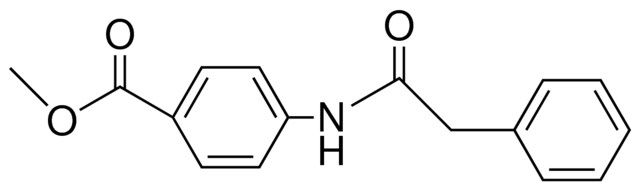 4-PHENYLACETYLAMINO-BENZOIC ACID METHYL ESTER