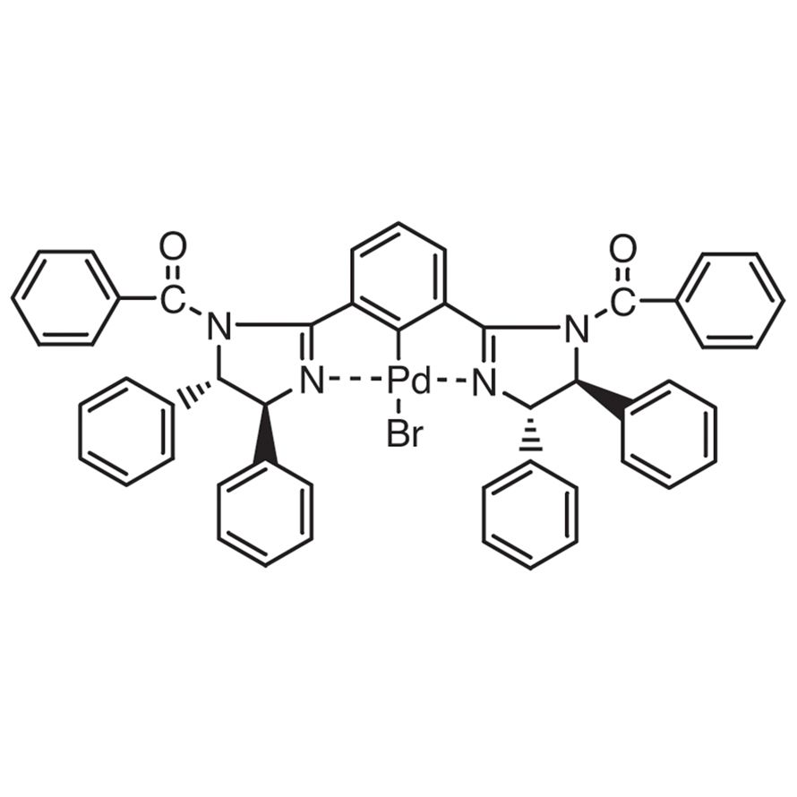 Bromo[[1,3-bis[(4S,5S)-1-benzoyl-4,5-diphenyl-2-imidazolin-2-yl]benzene]palladium(II)]