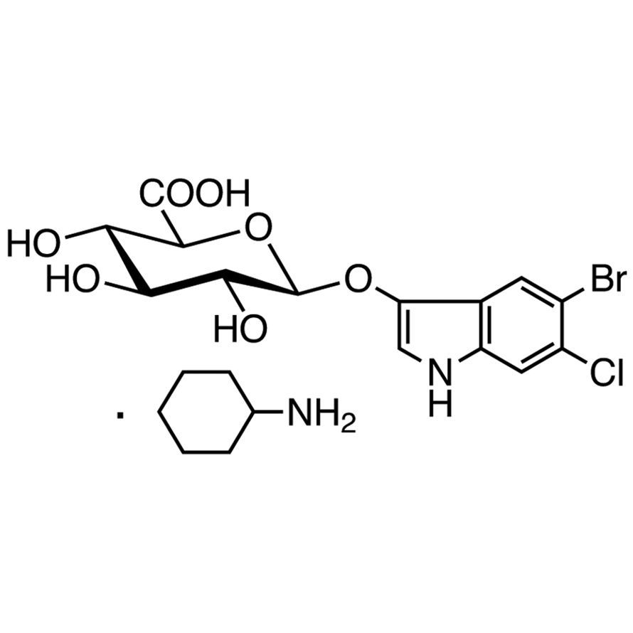 5-Bromo-6-chloro-3-indolyl β-D-Glucuronide Cyclohexylammonium Salt [for Biochemical Research]