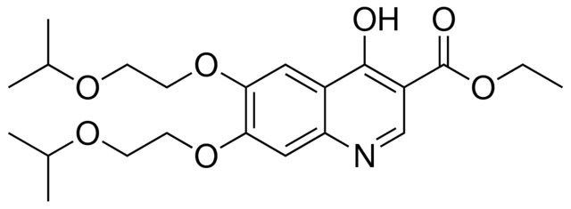 4-HYDROXY-6,7-BIS-(2-ISOPROPOXY-ETHOXY)-QUINOLINE-3-CARBOXYLIC ACID ETHYL ESTER