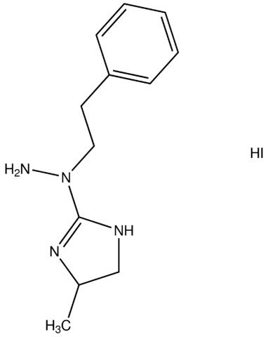 4-Methyl-2-[1-(2-phenylethyl)hydrazino]-4,5-dihydro-1H-imidazole hydroiodide