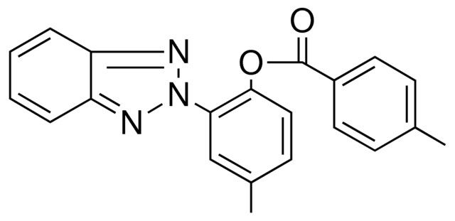 4-METHYL-BENZOIC ACID 2-BENZOTRIAZOL-2-YL-4-METHYL-PHENYL ESTER