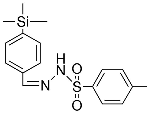 4-METHYL-N'-{(Z)-[4-(TRIMETHYLSILYL)PHENYL]METHYLIDENE}BENZENESULFONOHYDRAZIDE