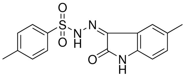 4-METHYL-N'-[(3Z)-5-METHYL-2-OXO-1,2-DIHYDRO-3H-INDOL-3-YLIDENE]BENZENESULFONOHYDRAZIDE