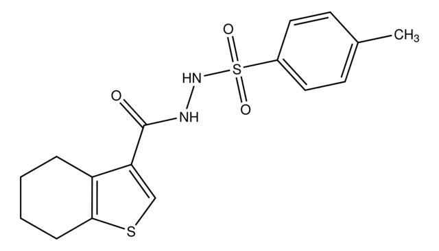 4-Methyl-<i>N</i>-(4,5,6,7-tetrahydrobenzo[<i>b</i>]thiophene-3-carbonyl)benzenesulfonohydrazide