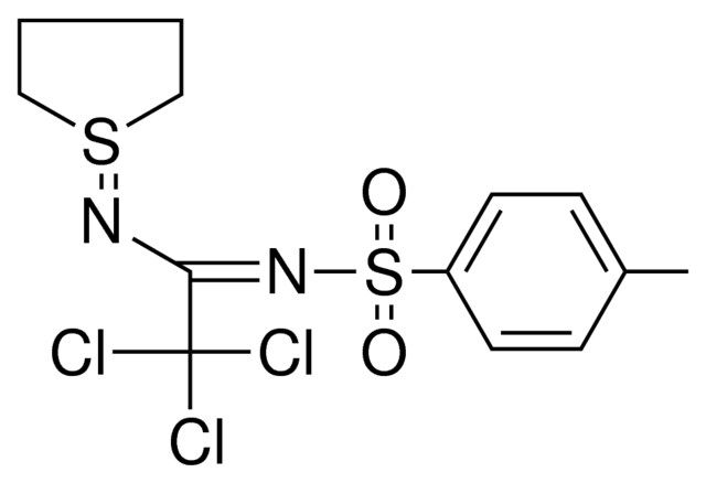 4-ME-N-(2,2,2-TRI-CL-1-(THIOPHEN-1-YLIDENEAMINO)-ETHYLIDENE)-BENZENESULFONAMIDE