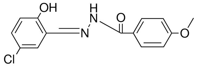 4-METHOXY-BENZOIC ACID (5-CHLORO-2-HYDROXY-BENZYLIDENE)-HYDRAZIDE