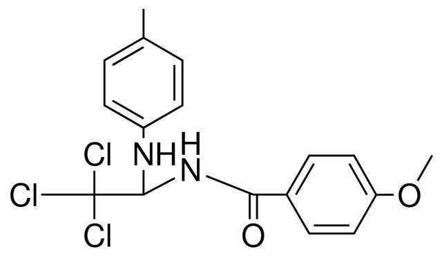 4-METHOXY-N-(2,2,2-TRICHLORO-1-P-TOLYLAMINO-ETHYL)-BENZAMIDE