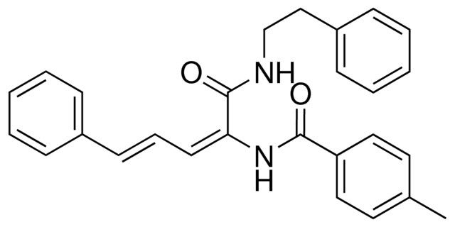 4-METHYL-N-(1-PHENETHYLCARBAMOYL-4-PHENYL-BUTA-1,3-DIENYL)-BENZAMIDE