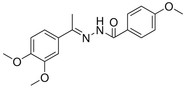 4-METHOXY-BENZOIC ACID (1-(3,4-DIMETHOXY-PHENYL)-ETHYLIDENE)-HYDRAZIDE