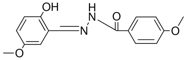 4-METHOXY-BENZOIC ACID (2-HYDROXY-5-METHOXY-BENZYLIDENE)-HYDRAZIDE