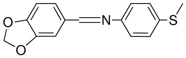 4-METHYLTHIO-N-PIPERONYLIDENEANILINE