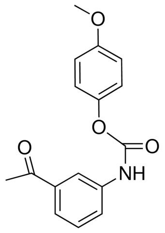 4-METHOXYPHENYL N-(3-ACETYLPHENYL)CARBAMATE