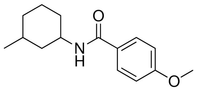 4-METHOXY-N-(3-METHYL-CYCLOHEXYL)-BENZAMIDE