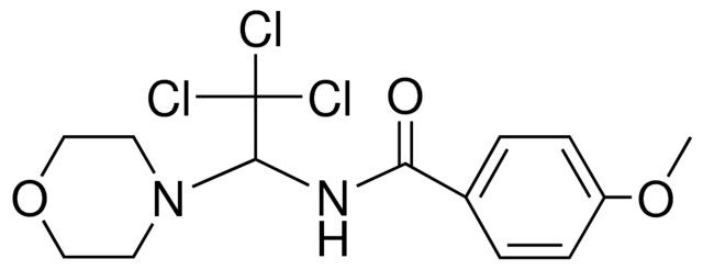 4-METHOXY-N-(2,2,2-TRICHLORO-1-MORPHOLIN-4-YL-ETHYL)-BENZAMIDE