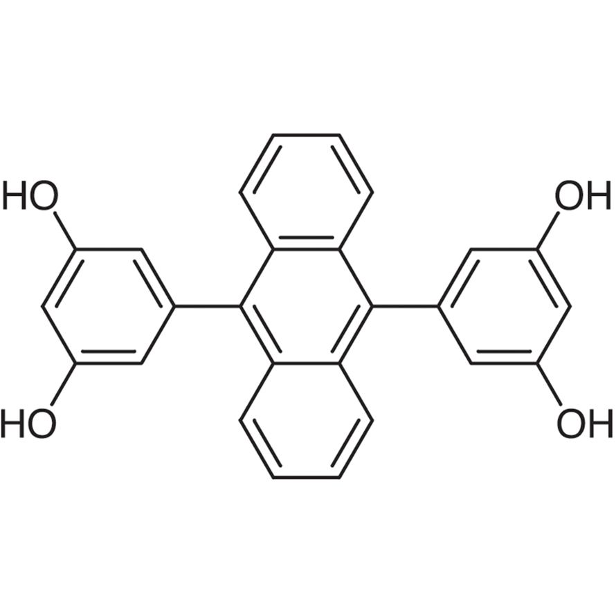 9,10-Bis(3,5-dihydroxyphenyl)anthracene