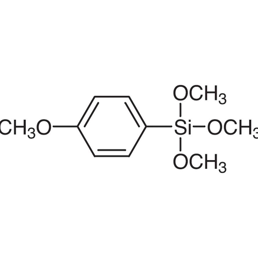 Trimethoxy(4-methoxyphenyl)silane