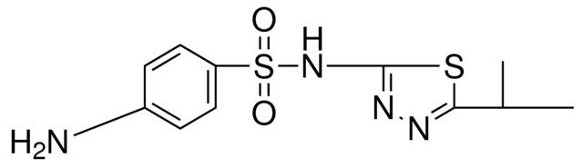 4-amino-N-(5-isopropyl-1,3,4-thiadiazol-2-yl)benzenesulfonamide