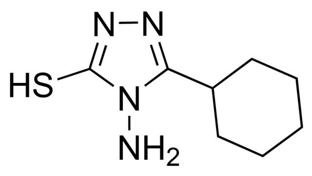 4-Amino-5-cyclohexyl-4<i>H</i>-1,2,4-triazol-3-yl hydrosulfide