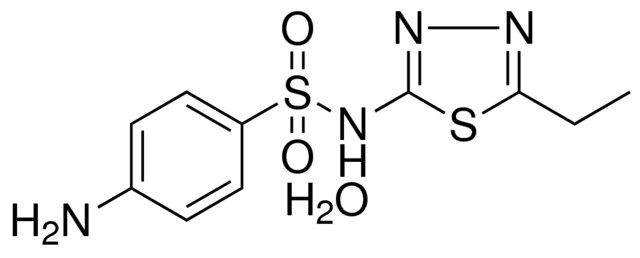 4-AMINO-N-(5-ETHYL-(1,3,4)THIADIAZOL-2-YL)-BENZENESULFONAMIDE, HYDRATE