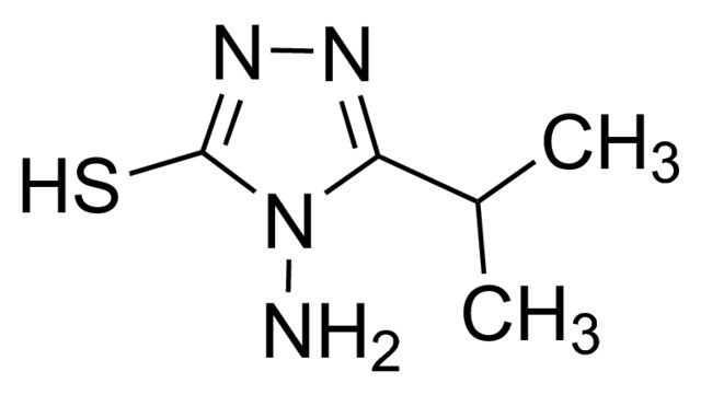 4-Amino-5-isopropyl-4<i>H</i>-1,2,4-triazol-3-yl hydrosulfide