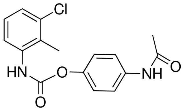 4-ACETAMIDOPHENYL N-(3-CHLORO-2-METHYLPHENYL)CARBAMATE