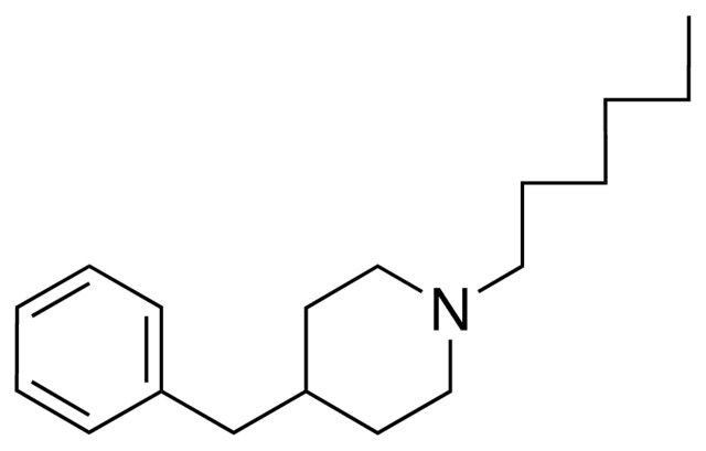 4-BENZYL-1-HEXYLPIPERIDINE