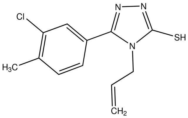 4-Allyl-5-(3-chloro-4-methylphenyl)-4<i>H</i>-1,2,4-triazole-3-thiol