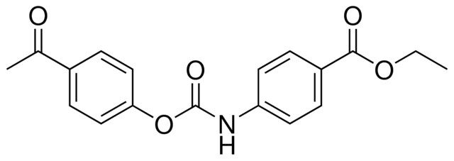 4-ACETYLPHENYL N-(4-(ETHOXYCARBONYL)PHENYL)CARBAMATE