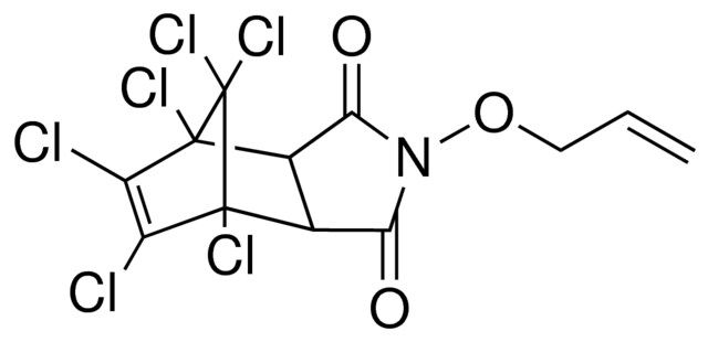 4-ALLYLOXY-1,7,8,9,10,10-HEXACHLORO-4-AZA-TRICYCLO(5.2.1.0(2,6))DEC-8-ENE-DIONE