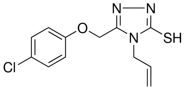 4-ALLYL-5-(4-CHLORO-PHENOXYMETHYL)-4H-(1,2,4)TRIAZOLE-3-THIOL