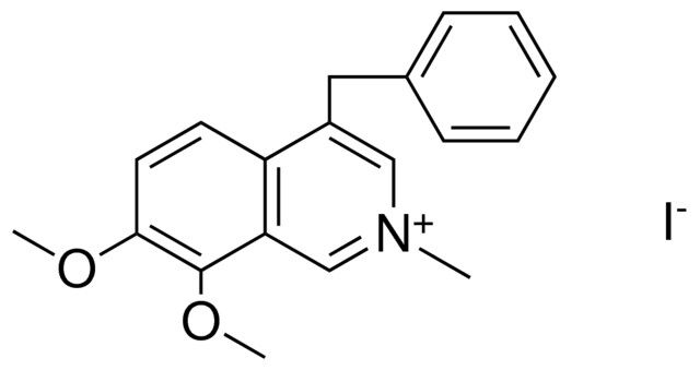 4-BENZYL-7,8-DIMETHOXY-2-METHYL-ISOQUINOLINIUM, IODIDE