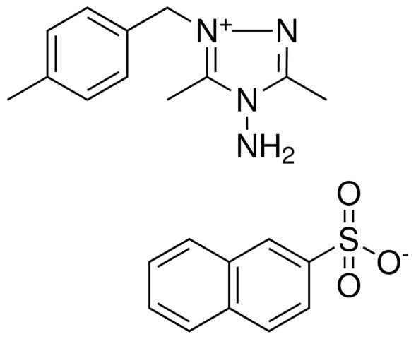 4-AMINO-3,5-DI-ME-1-(4-ME-BZL)-4H-(1,2,4)TRIAZOL-1-IUM, NAPHTHALENE-2-SULFONATE