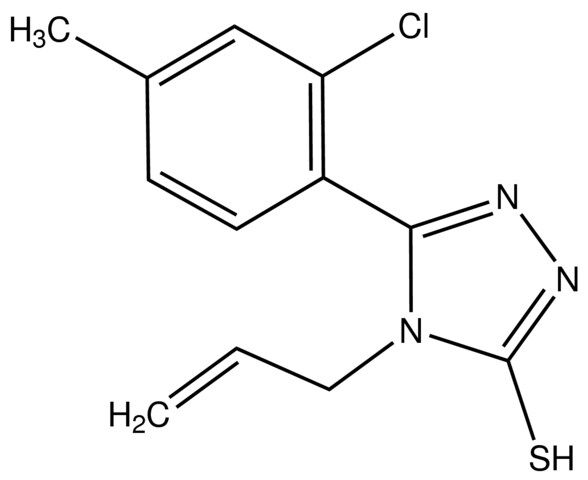 4-Allyl-5-(2-chloro-4-methylphenyl)-4<i>H</i>-1,2,4-triazole-3-thiol