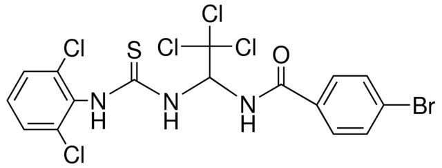 4-BR-N-(2,2,2-TRICHLORO-1-(3-(2,6-DICHLORO-PHENYL)-THIOUREIDO)-ETHYL)-BENZAMIDE