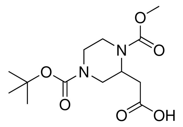 [4-(tert-Butoxycarbonyl)-1-(methoxycarbonyl)-2-piperazinyl]acetic acid