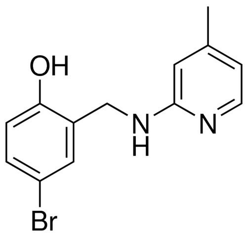 4-BROMO-2-(((4-METHYL-2-PYRIDINYL)AMINO)METHYL)PHENOL