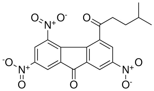 4-(4-METHYL-PENTANOYL)-2,5,7-TRINITRO-FLUOREN-9-ONE