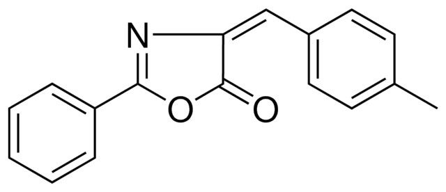 4-(4-METHYLBENZYLIDENE)-2-PHENYL-2-OXAZOLIN-5-ONE