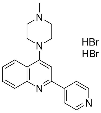 4-(4-METHYL-PIPERAZIN-1-YL)-2-PYRIDIN-4-YL-QUINOLINE, DI-HYDROBROMIDE