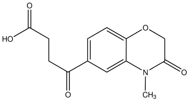 4-(4-Methyl-3-oxo-3,4-dihydro-2<i>H</i>-benzo-1,4-oxazin-6-yl)-4-oxobutanoic acid