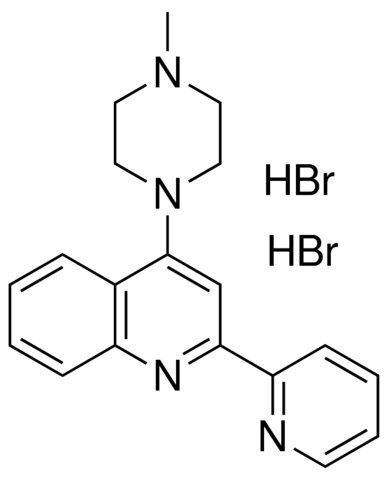 4-(4-METHYL-PIPERAZIN-1-YL)-2-PYRIDIN-2-YL-QUINOLINE, DI-HYDROBROMIDE