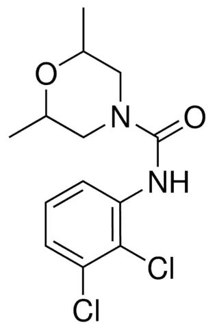 4-(N-(2,3-DICHLOROPHENYL)CARBAMOYL)-2,6-DIMETHYLMORPHOLINE