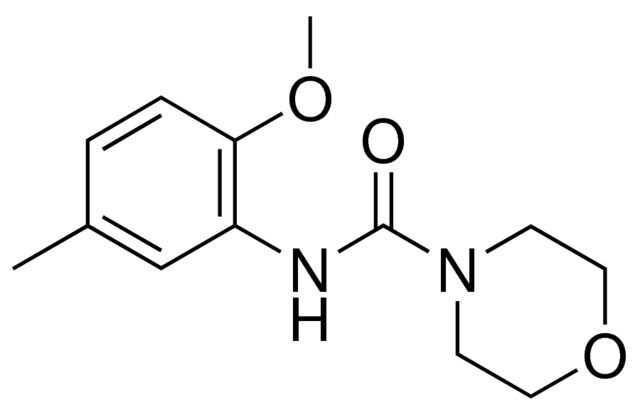 4-(N-(2-METHOXY-5-METHYLPHENYL)CARBAMOYL)MORPHOLINE