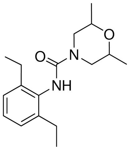 4-(N-(2,6-DIETHYLPHENYL)CARBAMOYL)-2,6-DIMETHYLMORPHOLINE