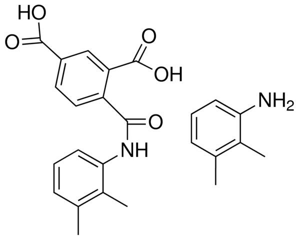 4-(N-(2,3-XYLYL)CARBAMOYL)ISOPHTHALIC ACID, 2,3-DIMETHYLANILINE SALT