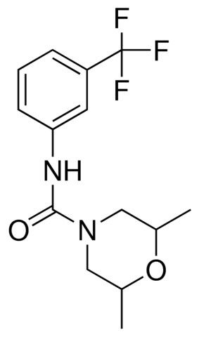 4-(N-(3-(TRIFLUOROMETHYL)PHENYL)CARBAMOYL)-2,6-DIMETHYLMORPHOLINE