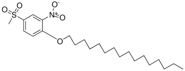 4-(HEXADECYLOXY)-3-NITROPHENYL METHYL SULFONE