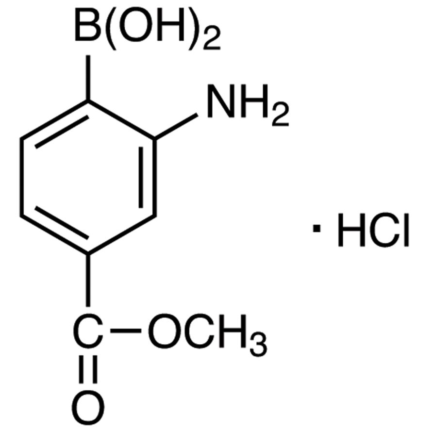 2-Amino-4-(methoxycarbonyl)phenylboronic Acid Hydrochloride (contains varying amounts of Anhydride)