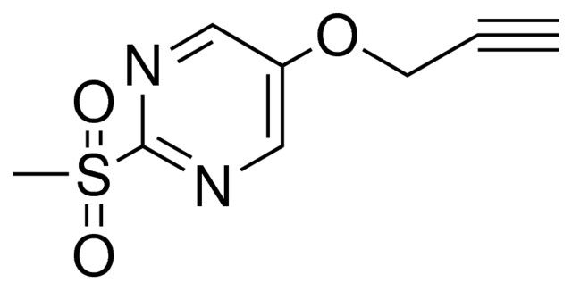 2-METHANESULFONYL-5-PROP-2-YNYLOXY-PYRIMIDINE